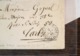 02/10/19-LSC De  Dijon Bureau De Passe 4201 SUR N°29, Rare Convoyeur Verso,gare De Montbelliard,passe Et Ambulants - 1849-1876: Période Classique