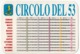 CALENDARIO TASCABILE 1997 - AEREI - AVIAZIONE - CAMERI - CIRCOLO DEL 53 - Vedi Retro - Formato Piccolo : 1991-00