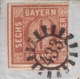 Germany - Bavaria / BAYERN Briefstück! (Mi. 4 II) Mit Geschlossener Mühlradstempel 433, Röthenbach RHNH. 1860's. - Other & Unclassified