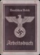 WW2 Socialist Germany Deutsches Reich Arbeitsbuch  Troppau / Opava  Reichsgau Sudetenland - Margit Pflieger 1942 - Documenten