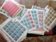 Delcampe - LOT IMPORTANT DE PLUS De 3000 Timbres Oblitérés Av Gomme & ** (non Comptés) Hongrie +84 Feuilles Complètes Et Multiples - Full Sheets & Multiples