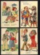 Conjunto De 4 Postais COMICOS Portugueses SEXISMO. Edição LIT.VALERIO / RF Lisboa. Set Of 4 Vintage Postcards PORTUGAL - Autres & Non Classés