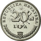 Monnaie, Croatie, 20 Lipa, 1999, SUP, Nickel Plated Steel, KM:7 - Kroatië