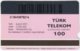 TURKEY B-033 Magnetic Telekom - Communication, Satellite - Used - Türkei