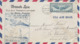 TANS ATLANTIC AIR MAIL SERVICE New-York 20 Mai 1939 Pour Le Vésinet Transi Marseille Avion Arrivée Paris Banlieue Nord - 3c. 1961-... Storia Postale