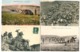 LOT 4 CPA ARTILLERIE  Campagne Pendant Tir Manoeuvres Batteries Alpines Alpes (chasseurs Alpins) Notre Position Coup Feu - Manovre