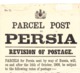 G.B. / Post Office Parcel Notices / Russia / Persia - Non Classés