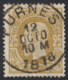 émission 1869 - N°32 Obl Simple Cercle "Furnes" - 1869-1883 Léopold II