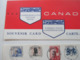 Canda 1963 Series 4 +5 Souvenir Card Gestempelt! Commemorative Postage Issues Im Originalen Umschlag! - Canada Post Year Sets/merchandise