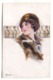 Russia - Young Woman Wearing Furs - Old Patriotic Postcard By Ethel Brisley - Russia