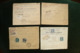 Lot 12 Lettres Chargées 1910/1931 Boucherie Semeuse Merson .....cachets Cire Rouge - Briefe U. Dokumente