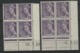 N° 413 **(MNH) Deux Coins Datés Du 10/1/39 Et 6/2/42 / Blocs De Quatre "Mercure". - 1930-1939