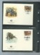 Delcampe - Uganda 1983 WWF - African Elephant Animal Wild Life Fauna Sc 371-774  Ensemble Complet 10 Scans   -  Car 124 - Lots & Serien