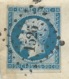 N°14 BLEU NAPOLEON SUR LETTRE / HOUDAN POUR ORCHAMPS / 17 JANV 1862 - 1849-1876: Période Classique