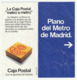 GUIA DEL METRO CARTE GUIDE PLAN  - PLANO RED METRO MADRI - 1982 - Otros & Sin Clasificación