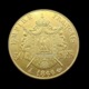 COPIE - 1 Pièce Plaquée OR Sous Capsule ! ( GOLD Plated Coin ) - France - 50 Francs Napoléon III Tête Laurée 1866 A - Autres & Non Classés