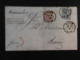 NDP Mi. 16 + 17 R Brief Von Bonn 19.4.1870 Nach Mainz - Other & Unclassified