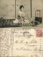 Japan, Beautiful Geisha Woman Nursing, Breastfeeding (1911) Postcard - Other & Unclassified