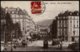 Genève Rue Du Mont Blanc Animée Tramways Calèches Hotel Suisse  Voyagé Cachet 16 Août 1915    Très Belle Voir Explic. - Genève