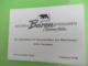 Carte Commerciale/Hotel Baren Interlaken/Suisse/Die Gaststatte Fur Spezialitaten Am Marktplatz/FREY-HUBER/1950   CAC167 - Sonstige & Ohne Zuordnung