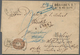 Nachlässe: 1850/1930, Sammlernachlaß Mit Ca. 150 Briefen, Teilbriefen Und Vorderseiten Aus Deutschla - Mezclas (min 1000 Sellos)