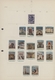 Nachlässe: 1849-1949 Ca.: Acht Ordner Mit Gestempelten Und Ungebrauchten Marken Auf Blättern, Dabei - Vrac (min 1000 Timbres)