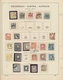 Nachlässe: 1850/1945 Ca., Nachlassposten In Zwei Klemmbindern Und Auf Vordruckblättern, Dabei Slg. D - Lots & Kiloware (min. 1000 Stück)