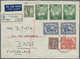 Australien: 1927/66, Ca. 90 Covers (inc. One Ppc) Mostly Used To Switzerland With WWII Censorship Us - Sammlungen