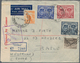 Delcampe - Australien: 1927/66, Ca. 90 Covers (inc. One Ppc) Mostly Used To Switzerland With WWII Censorship Us - Collections