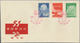 China - Volksrepublik: 1958/59, 5 Official FDCs Bearing Sets Of S29, S30, C59, C60 And C61, Tied By - Altri & Non Classificati