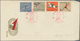 Delcampe - China - Volksrepublik: 1959/64, 4 FDC Sets, Of C66, C72, S39 And S63, Unaddressed (Michel €505). - Autres & Non Classés