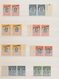Ecuador: 1904/1952, ABN Specimen Proofs, Collection Of Apprx. 111 Different Pairs (=222 Stamps). - Equateur