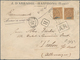 Französisch-Indochina: 1899/1938, Covers (7), Used Stationery (6) Inc. 1899 Registered AR-cover To G - Briefe U. Dokumente