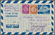 Delcampe - Israel: 1951/1990 (ca.), AEROGRAMMES: Accumulation With About 650 Commercially Used Aerogrammes With - Unused Stamps (with Tabs)