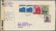 Delcampe - Japan: 1883/1983 (ca.), Definitives Only On Apprx. 40 Covers/used Ppc Mostly To Foreign. - Autres & Non Classés