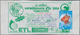 Laos: 2004: 50 EMS Courier Forms Each Franked By Nice Stamps Depicting Fishes Or Butterflies, Cancel - Laos