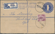 Malaiische Staaten - Perak: 1950's Ca.: About 800 (+/-) Postal Stationery Cards (4+2c.) And Register - Perak