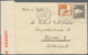 Palästina: 1925/72, Covers (9 Inc. One Used Ppc,), Plus Israel (18 Inc. One Used Stationery), Regist - Palestine