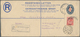 Südwestafrika: 1923/1928, 15 Used Registered Letter Stationary Envelopes (Higgins & Gage Ex No. 3/11 - Afrique Du Sud-Ouest (1923-1990)