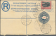 Delcampe - Südwestafrika: 1923/1928, 15 Used Registered Letter Stationary Envelopes (Higgins & Gage Ex No. 3/11 - Afrique Du Sud-Ouest (1923-1990)