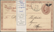 Delcampe - Vereinigte Staaten Von Amerika - Ganzsachen: 1873 Album With Ca. 70 Unused And Used Postal Stationer - Autres & Non Classés
