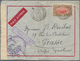 Delcampe - Alle Welt: 1920 From, Valuable Lot With Ca.30 Covers, Cards And Stationeries, Comprising 1920 Iraq-M - Collections (sans Albums)