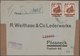 Alle Welt: 1889/1974 Album With Ca. 90 Covers, Cards And Used Postal Stationeries (incl. Some Nice P - Colecciones (sin álbumes)