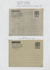 Alle Welt: 1943/80 Collection Of Ca. 160 Unused Airgrams Incl. Some Unused Forms, Represented Are Th - Sammlungen (ohne Album)