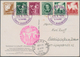 Delcampe - Zeppelinpost Deutschland: 1912/1945 (ca): Posten Mit über 90 Teils Sehr Raren Zeppelin-Belegen, Indi - Posta Aerea & Zeppelin