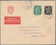 Delcampe - Belgien: 1866/1960 Holding Of Ca. 280 Letters, Cards And Postal Stationery, Incl. Registered Mail, G - Collections