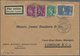 Delcampe - Finnland: 1870/1990, Holding Of Ca. 150 Letters, Cards And Postal Stationery, Incl. Registered Mail, - Lettres & Documents