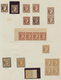 Griechenland: 1861/1900, Assortment Of Apprx. 100 Large Hermes Heads From Early Impressions Incl. Mi - Oblitérés