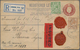 Großbritannien: 1860/1962 Holding Of Ca. 210 Letters, Cards, Picture Postcards, An Airgraph And Used - Autres & Non Classés