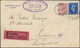 Großbritannien: 1860/1962 Holding Of Ca. 210 Letters, Cards, Picture Postcards, An Airgraph And Used - Autres & Non Classés